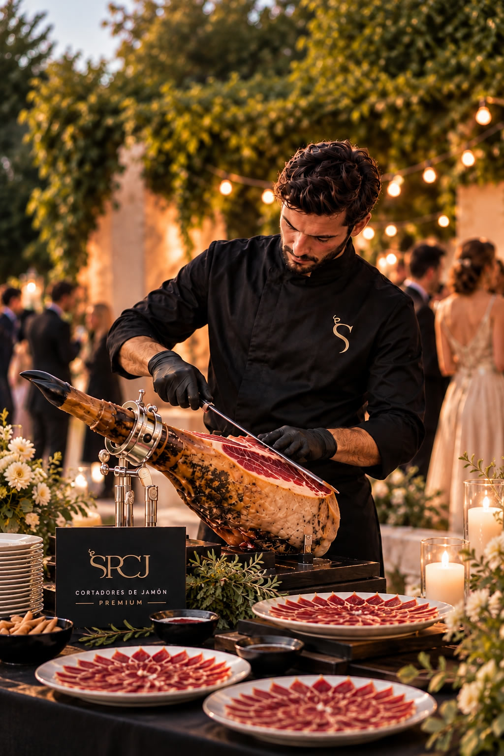 Cortador de Jamón para Bodas