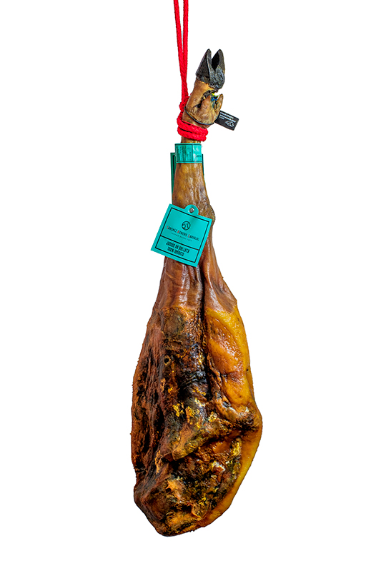 JAMON BELLOTA 100% IBERICO - SANCHEZ ROMERO - JABUGO HUELVA - 8/8,5KG