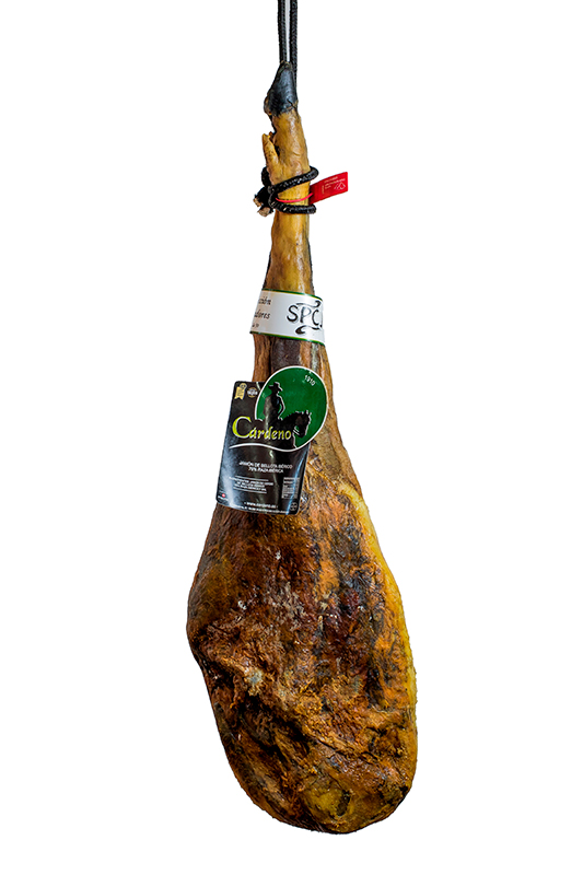 JAMON BELLOTA 75% IBERICO - CARDENO - EXTREMADURA - 8/8,5KG